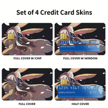 Load image into Gallery viewer, Anime Made In Abyss Credit Card Skins (4-in-1 Pack)