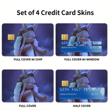 Load image into Gallery viewer, Anime Made In Abyss Credit Card Skins (4-in-1 Pack)