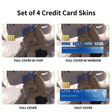Load image into Gallery viewer, Anime Made In Abyss Credit Card Skins (4-in-1 Pack)
