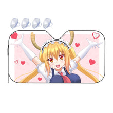 Load image into Gallery viewer, Anime Miss Kobayashi's Dragon Maid Car Sunshade