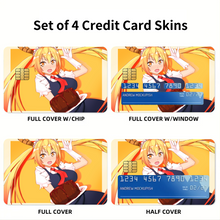 Load image into Gallery viewer, Anime Miss Kobayashi's Dragon Maid Credit Card Skins (4-in-1 Pack)