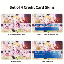 Load image into Gallery viewer, Anime Miss Kobayashi's Dragon Maid Credit Card Skins (4-in-1 Pack)