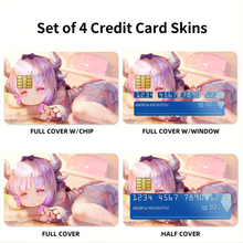 Load image into Gallery viewer, Anime Miss Kobayashi's Dragon Maid Credit Card Skins (4-in-1 Pack)