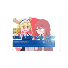 Load image into Gallery viewer, Anime Miss Kobayashi's Dragon Maid Credit Card Skins (4-in-1 Pack)