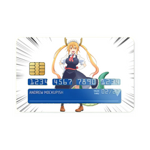 Load image into Gallery viewer, Anime Miss Kobayashi's Dragon Maid Credit Card Skins (4-in-1 Pack)