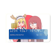 Load image into Gallery viewer, Anime Miss Kobayashi's Dragon Maid Credit Card Skins (4-in-1 Pack)