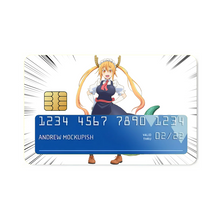 Load image into Gallery viewer, Anime Miss Kobayashi's Dragon Maid Credit Card Skins (4-in-1 Pack)