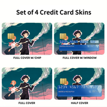 Load image into Gallery viewer, Anime Mob Psycho 100 Credit Card Skins (4-in-1 Pack)
