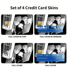 Load image into Gallery viewer, Anime Mob Psycho 100 Credit Card Skins (4-in-1 Pack)