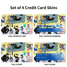 Load image into Gallery viewer, Anime Mob Psycho 100 Credit Card Skins (4-in-1 Pack)