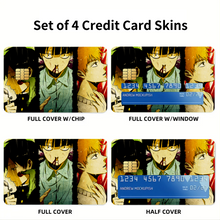 Load image into Gallery viewer, Anime Mob Psycho 100 Credit Card Skins (4-in-1 Pack)