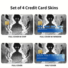 Load image into Gallery viewer, Anime Mob Psycho 100 Credit Card Skins (4-in-1 Pack)