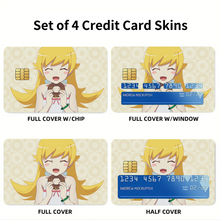 Load image into Gallery viewer, Anime Monogatari (Series) Credit Card Skins (4-in-1 Pack)