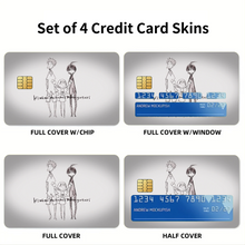 Load image into Gallery viewer, Anime Monogatari (Series) Credit Card Skins (4-in-1 Pack)