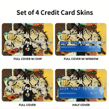 Load image into Gallery viewer, Anime Monogatari (Series) Credit Card Skins (4-in-1 Pack)