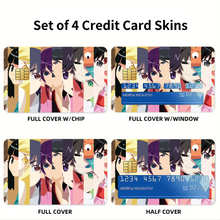 Load image into Gallery viewer, Anime Monogatari (Series) Credit Card Skins (4-in-1 Pack)