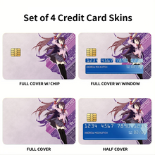 Load image into Gallery viewer, Anime Monogatari (Series)r Credit Card Skins (4-in-1 Pack)