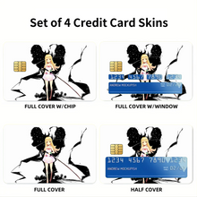 Load image into Gallery viewer, Anime Monogatari (Series)r Credit Card Skins (4-in-1 Pack)
