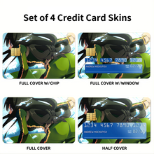 Load image into Gallery viewer, Anime My Hero Academia Credit Card Skins (4-in-1 Pack)
