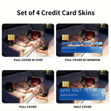 Load image into Gallery viewer, Anime My Hero Academia Credit Card Skins (4-in-1 Pack)