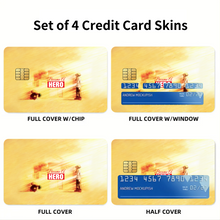 Load image into Gallery viewer, Anime My Hero Academia Credit Card Skins (4-in-1 Pack)