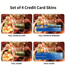 Load image into Gallery viewer, Anime My Hero Academia Credit Card Skins (4-in-1 Pack)