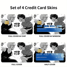 Load image into Gallery viewer, Anime My Hero Academia Credit Card Skins (4-in-1 Pack)
