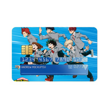Load image into Gallery viewer, Anime My Hero Academia Credit Card Skins (4-in-1 Pack)