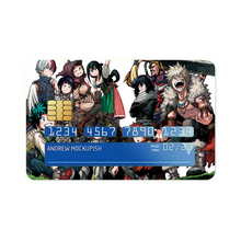 Load image into Gallery viewer, Anime My Hero Academia Credit Card Skins (4-in-1 Pack)