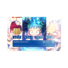 Load image into Gallery viewer, Anime My Hero Academia Credit Card Skins (4-in-1 Pack)