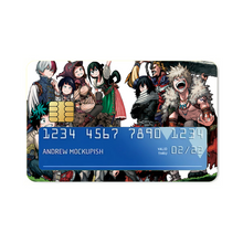 Load image into Gallery viewer, Anime My Hero Academia Credit Card Skins (4-in-1 Pack)