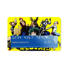 Load image into Gallery viewer, Anime My Hero Academia Credit Card Skins (4-in-1 Pack)