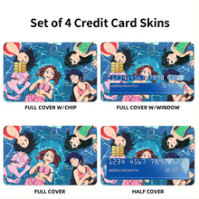 Load image into Gallery viewer, Anime My Hero Academiar Credit Card Skins (4-in-1 Pack)