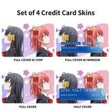 Load image into Gallery viewer, Anime My Teen Romantic Comedy SNAFU Credit Card Skins (4-in-1 Pack)