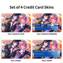 Load image into Gallery viewer, Anime My Teen Romantic Comedy SNAFU Credit Card Skins (4-in-1 Pack)
