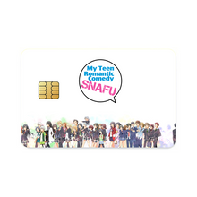 Load image into Gallery viewer, Anime My Teen Romantic Comedy SNAFU Credit Card Skins (4-in-1 Pack)