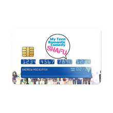 Load image into Gallery viewer, Anime My Teen Romantic Comedy SNAFU Credit Card Skins (4-in-1 Pack)