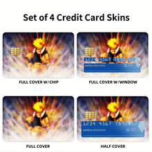 Load image into Gallery viewer, Anime Naruto  Credit Card Skins (4-in-1 Pack)