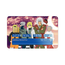 Load image into Gallery viewer, Anime Naruto Credit Card Skins (4-in-1 Pack)