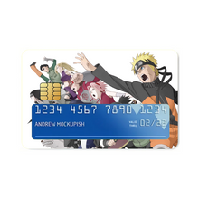 Load image into Gallery viewer, Anime Naruto Credit Card Skins (4-in-1 Pack)