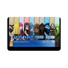Load image into Gallery viewer, Anime Narutor Credit Card Skins (4-in-1 Pack)