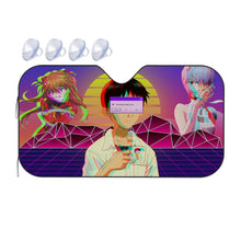 Load image into Gallery viewer, Anime Neon Genesis Evangelion  Car Sunshade