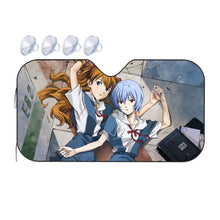 Load image into Gallery viewer, Anime Neon Genesis Evangelion  Car Sunshade
