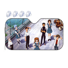 Load image into Gallery viewer, Anime Neon Genesis Evangelion  Car Sunshade