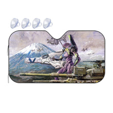 Load image into Gallery viewer, Anime Neon Genesis Evangelion  Car Sunshade