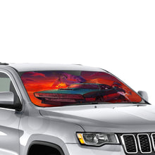 Load image into Gallery viewer, Anime Neon Genesis Evangelion  Car Sunshade
