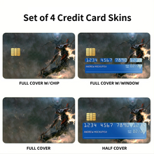Load image into Gallery viewer, Anime Neon Genesis Evangelion Credit Card Skins (4-in-1 Pack)