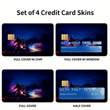 Load image into Gallery viewer, Anime Neon Genesis Evangelion Credit Card Skins (4-in-1 Pack)