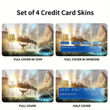 Load image into Gallery viewer, Anime Neon Genesis Evangelion Credit Card Skins (4-in-1 Pack)
