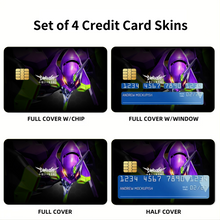 Load image into Gallery viewer, Anime Neon Genesis Evangelion Credit Card Skins (4-in-1 Pack)